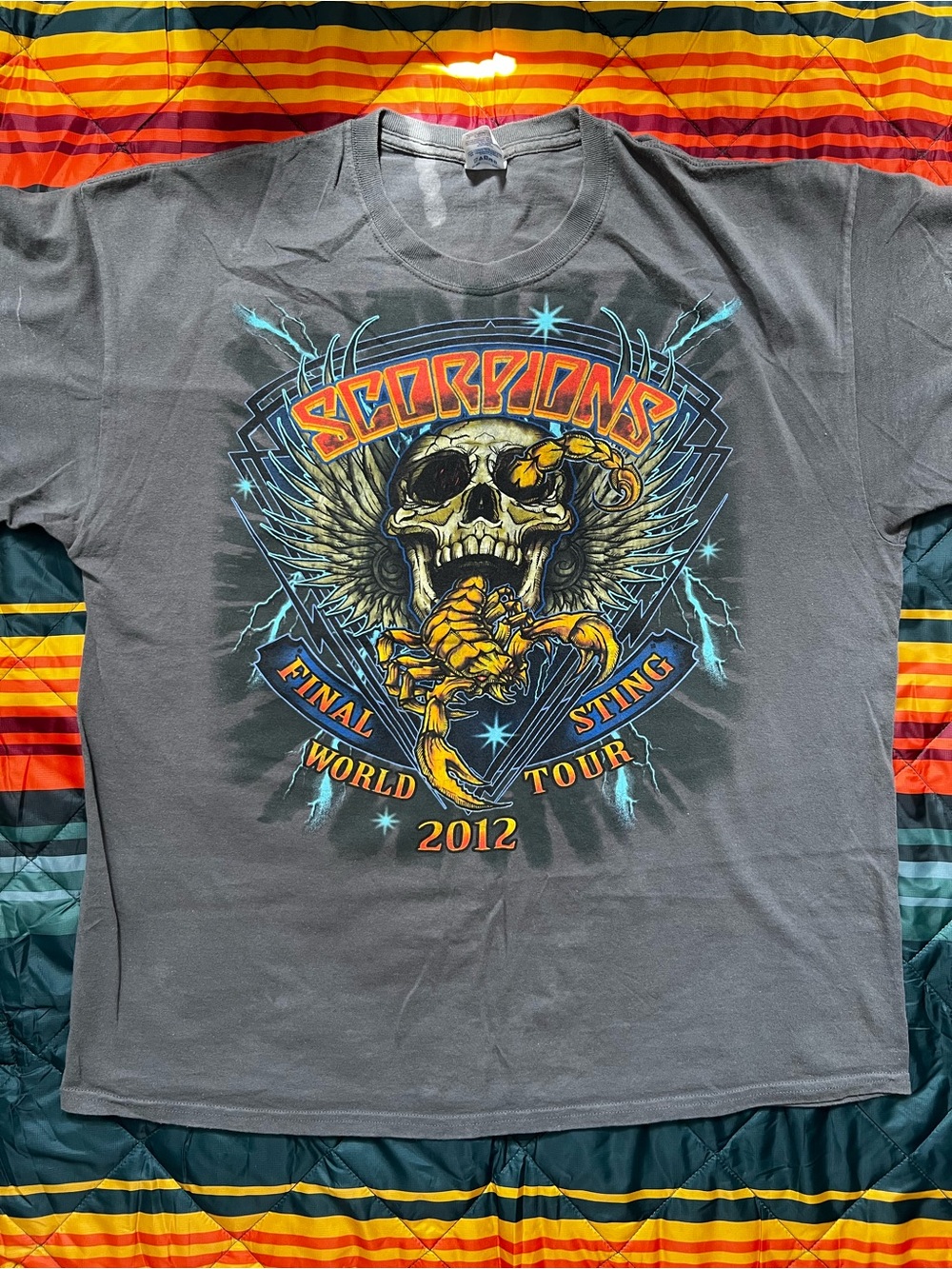 Scorpions 2012 “Final Sting World Tour” T